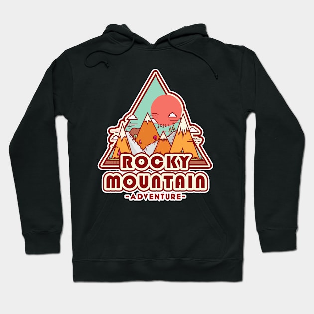 Rocky Mountain national park Hoodie by SerenityByAlex